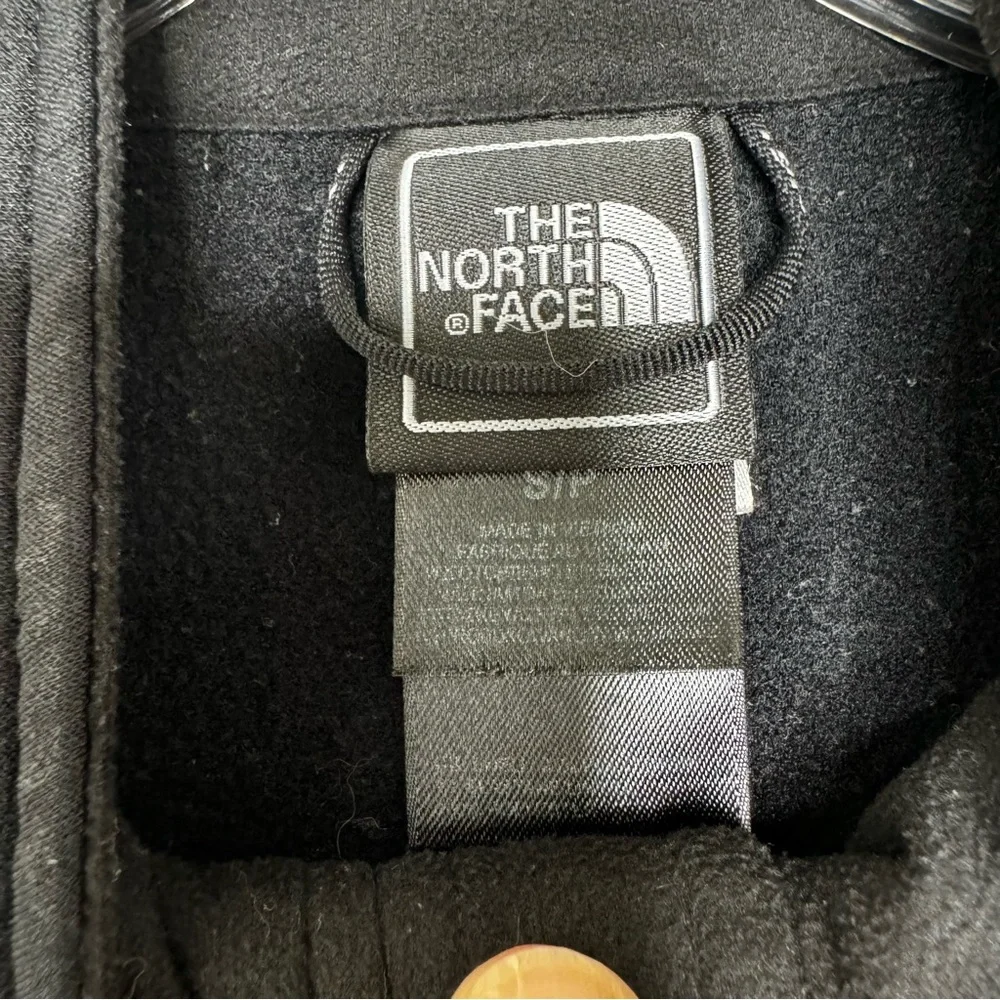 The North Face Men’s Black Full Zip‎ Mock Neck Jacket Fleece Lined Size Small